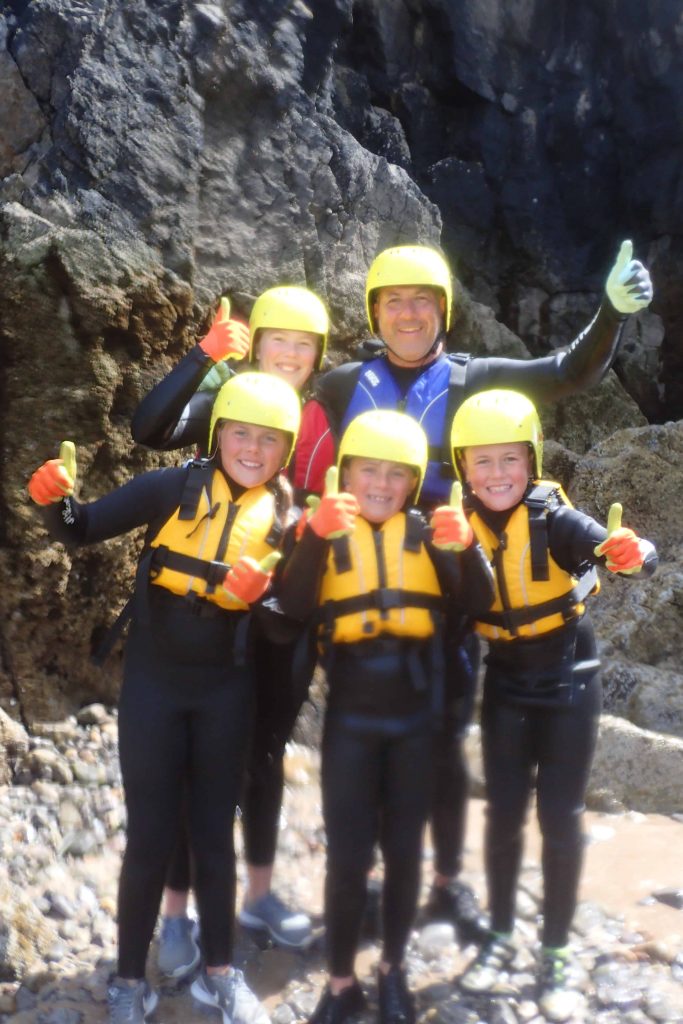 half-term coasteering