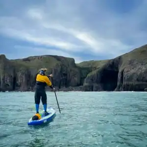 Operation Bat — SUP and coasteering to a Pembrokeshire sea cave bat roost in 2022